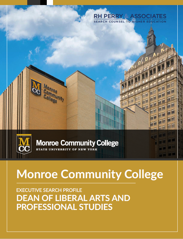 Monroe CC Dean of Liberal Arts & Professional Studies Executive Search Profile